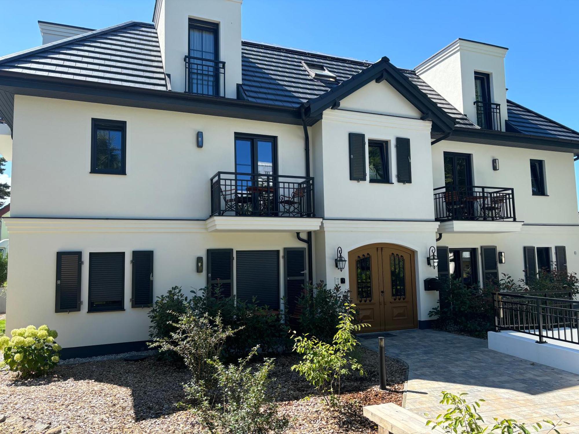 Ostseevilla Seebad Ahlbeck Ferienwohnungen Heringsdorf  Exterior foto